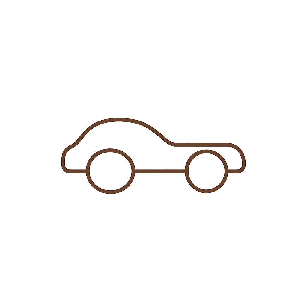 Icon der Villa Oliva für die Autovermietung